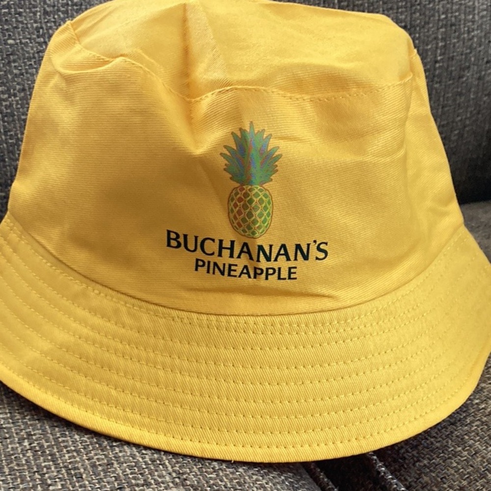 Brand new Yellow Buchanan bucket hat